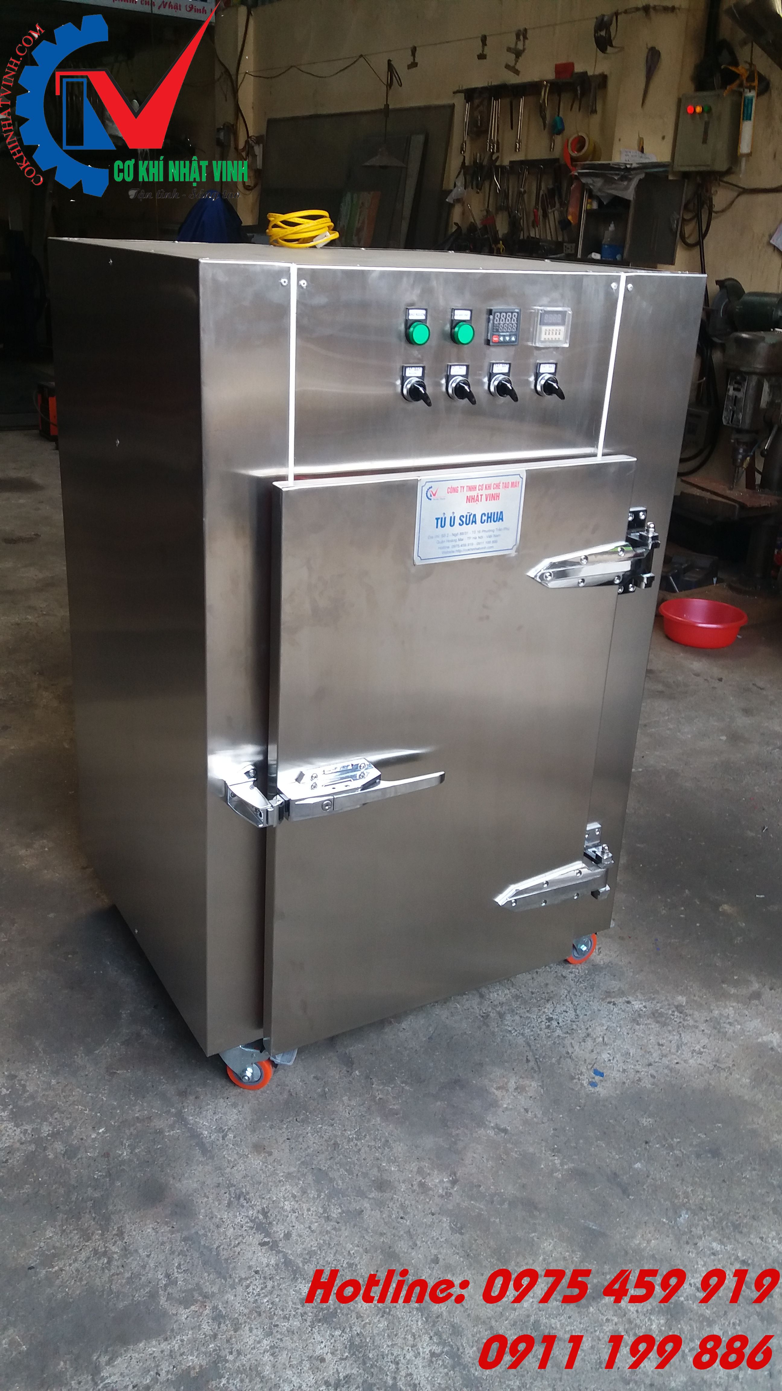 Địa chỉ bán tủ ủ sữa chua công nghiệp