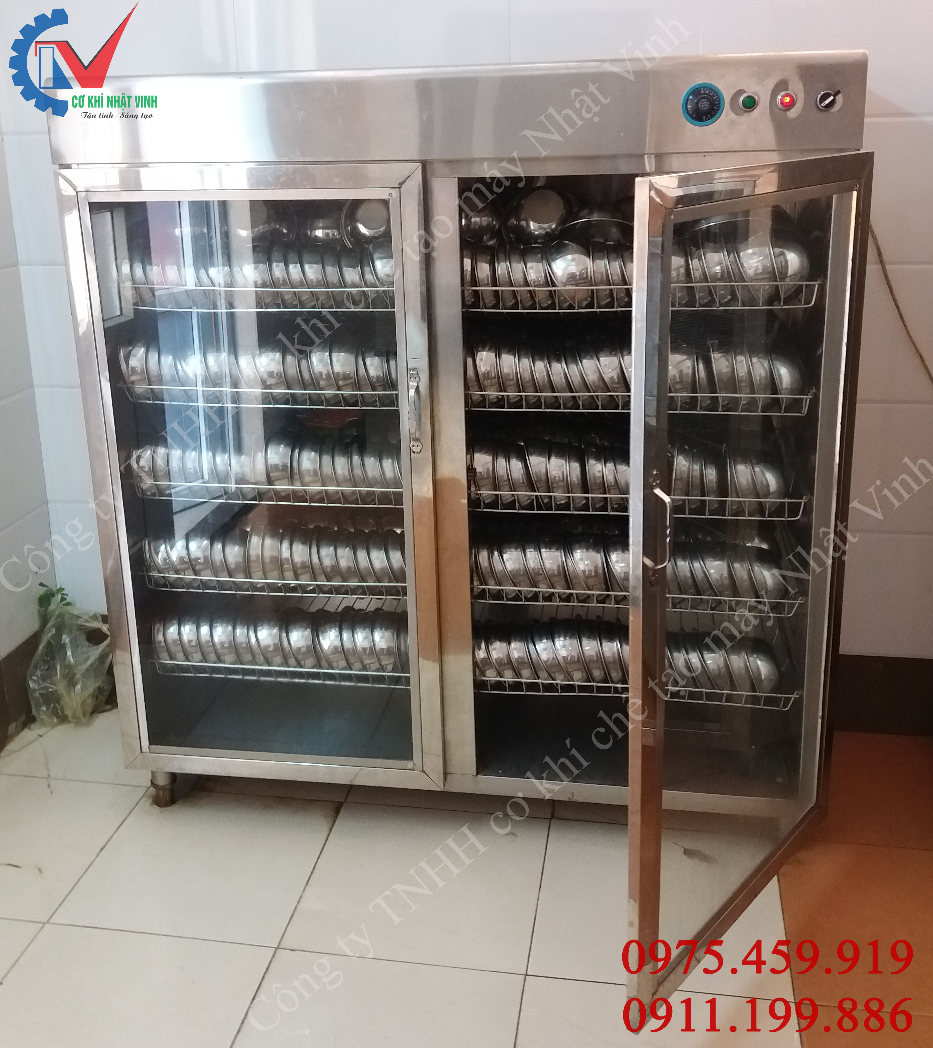 TỦ SẤY BÁT ĐĨA 2 CÁNH