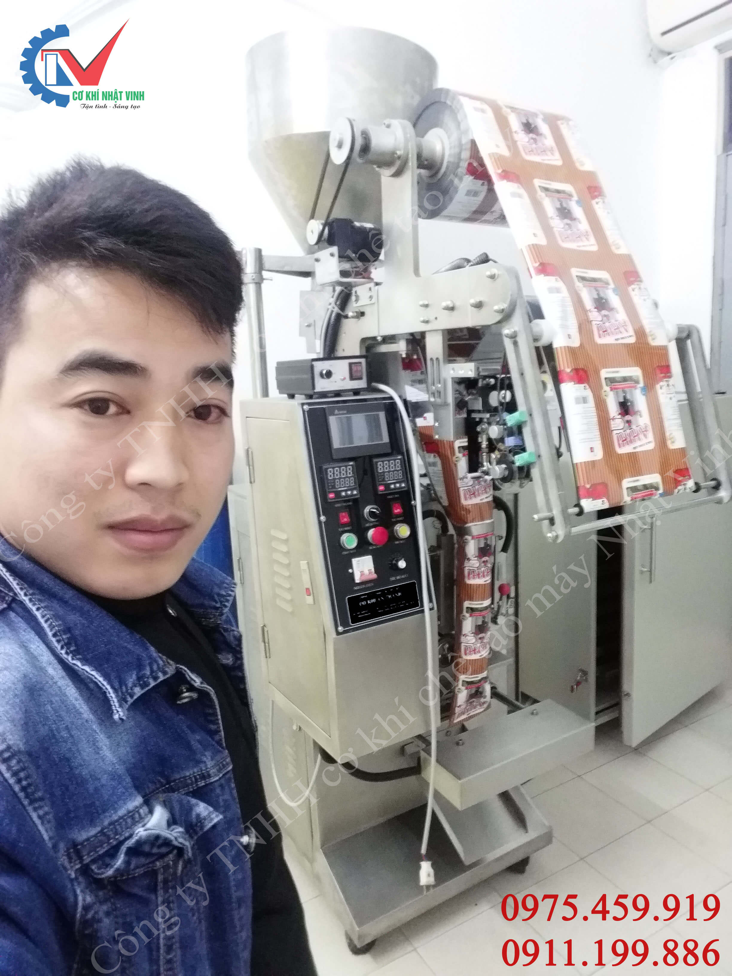 Máy đóng gói bột canh