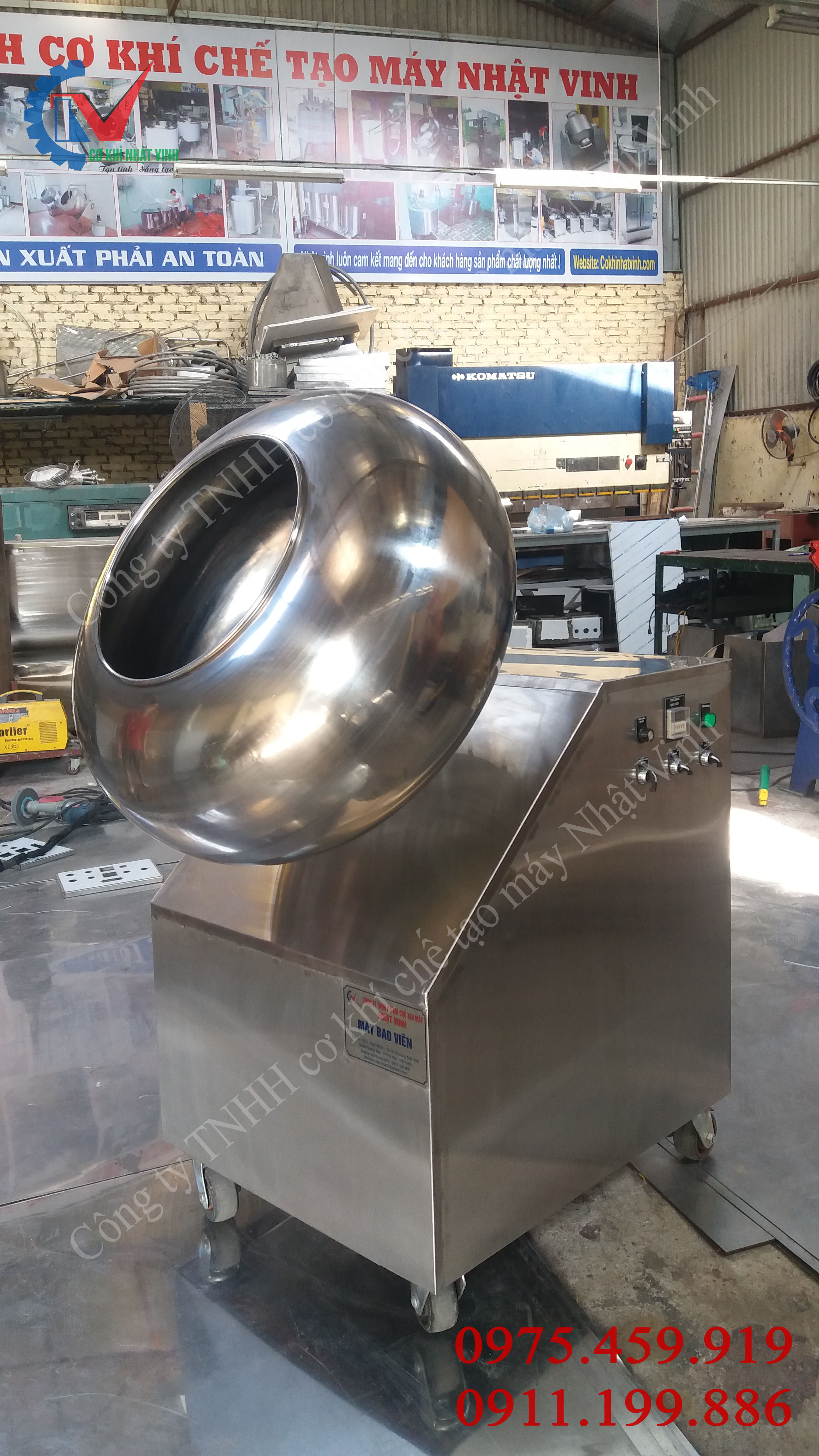 Máy bao viên tinh bột nghệ