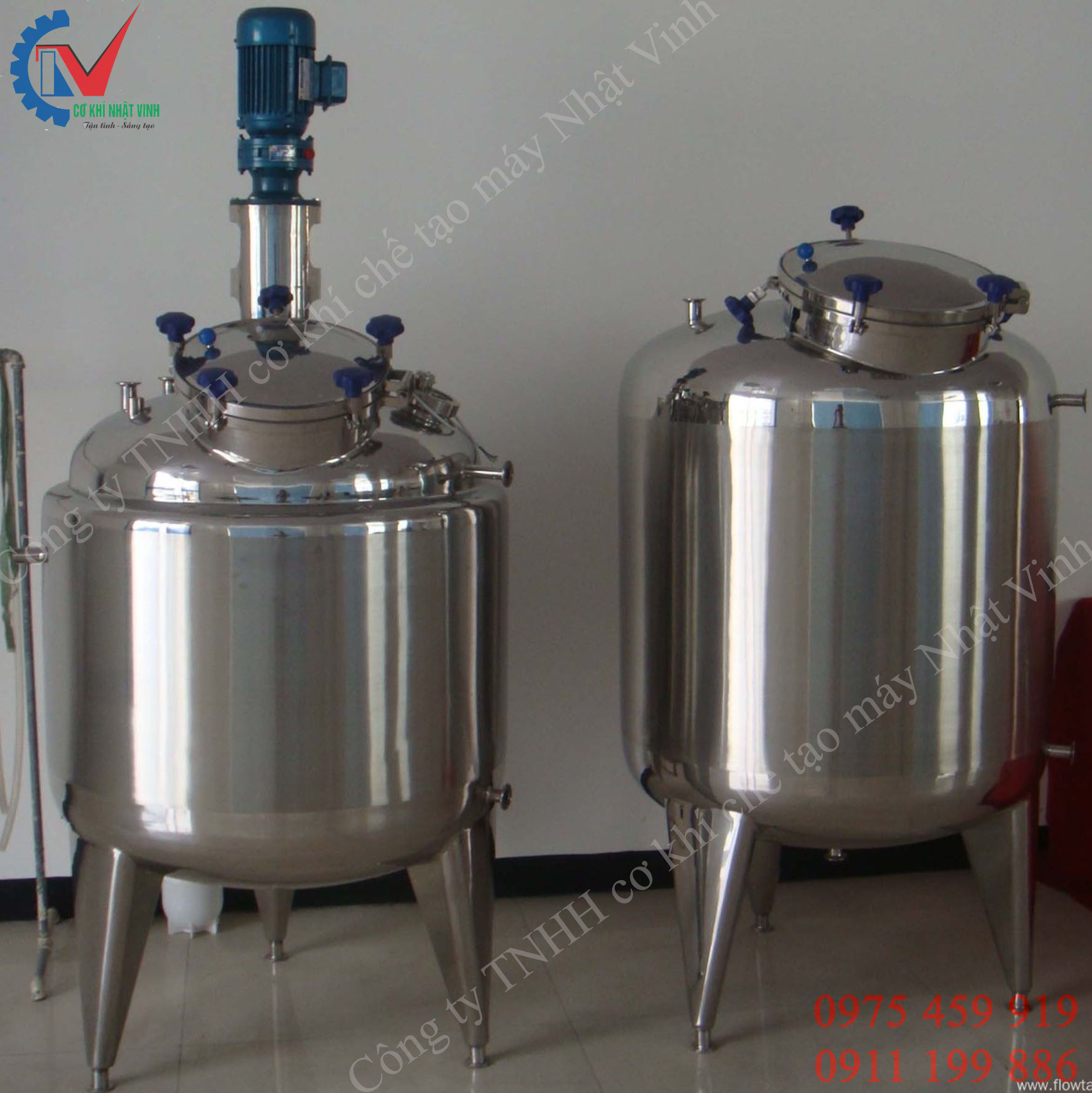 Tank chứa inox - bồn chứa inox