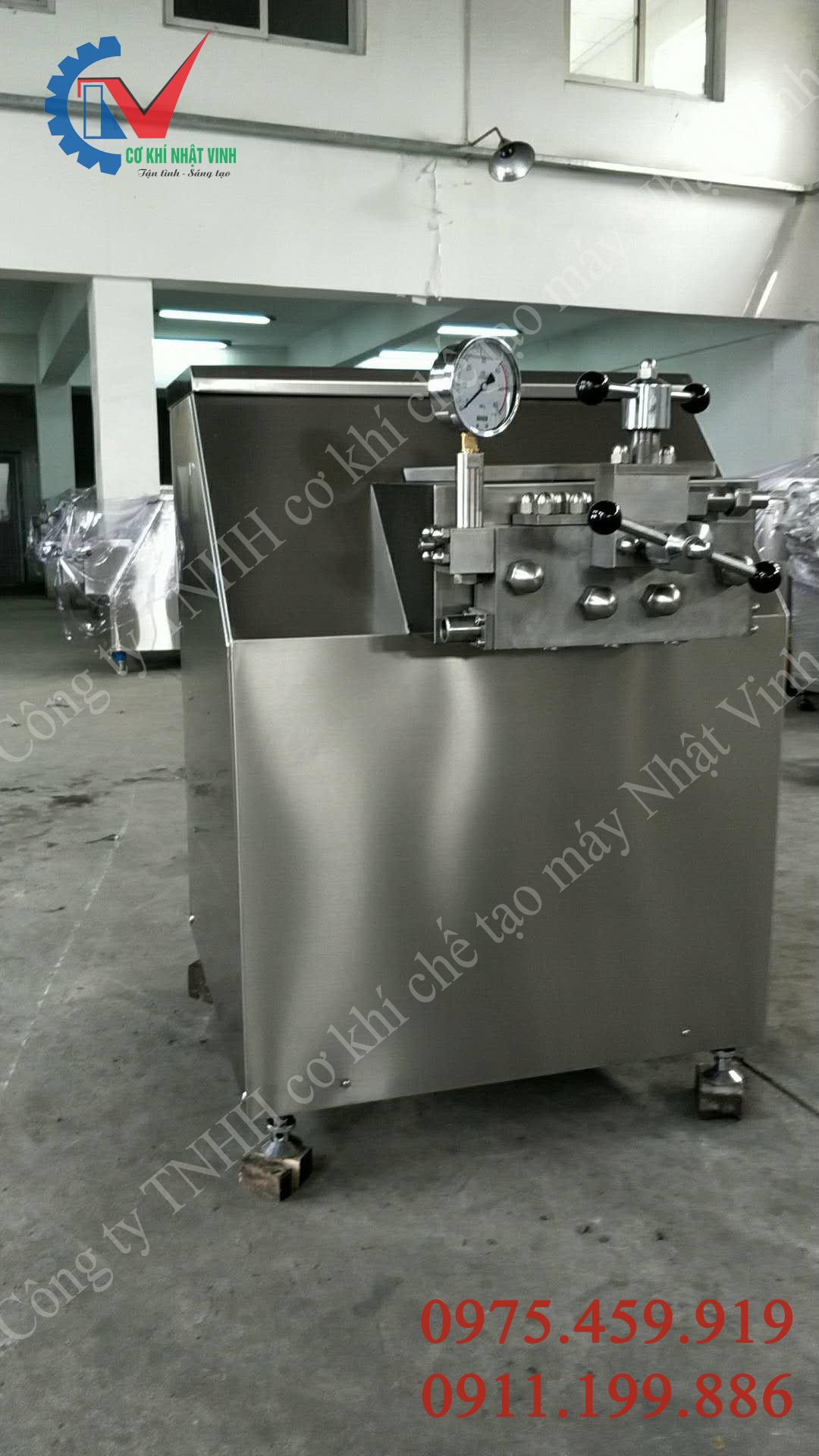 Máy đồng hóa 2000 lít/giờ